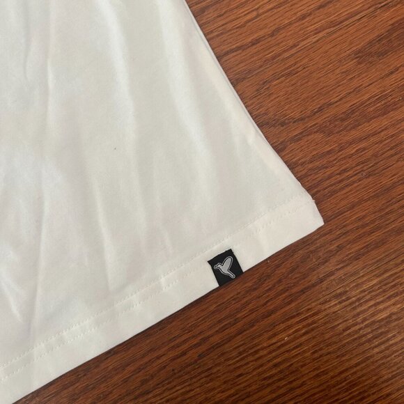 NWOT Birddogs Men's Splatterpaint Hummingbird Logo White Tee Shirt Size XL - Picture 8 of 11